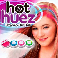 Цветные мелки для волос Hot Huez