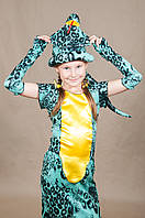 Детский костюм Змеи для девочки 5,6,7,8,9,10 лет Карнавальный костюм Кобры 340