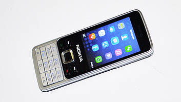 Телефон Nokia 6300 - 2Sim - 2,4" -FM - BT - Camera - металевий корпус