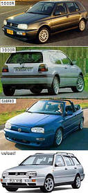 Ліхтарі задні для Volkswagen Golf III 1991-97