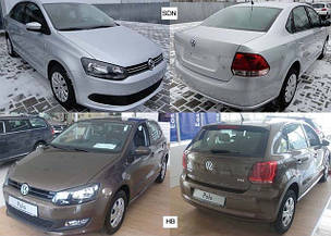 Ліхтарі задні для Volkswagen Polo '09 - хетчбек