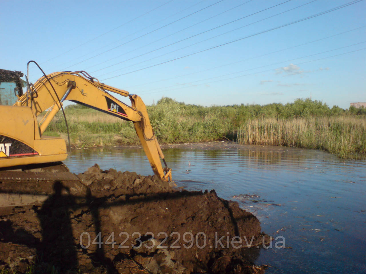 Очищення водойм — Услуги в Україні