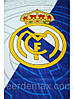 Лазневий рушник (пляжний) рушник ФК "Реал Мадрид" з логотипом улюбленого футбольного клубу, фото 5