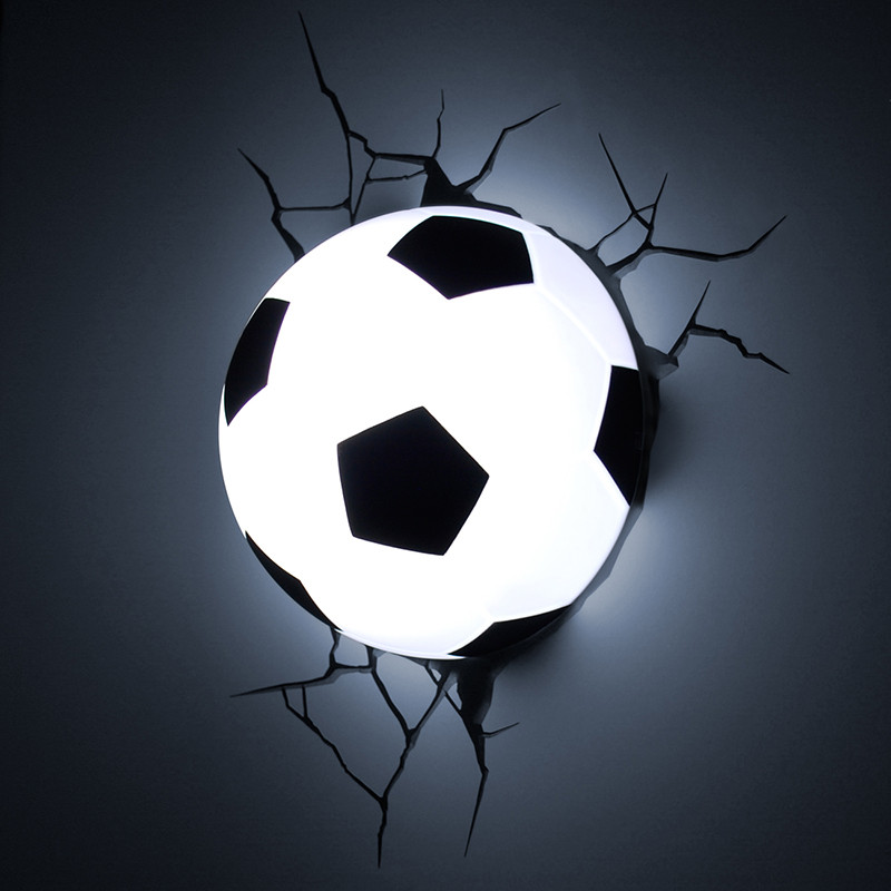 3D світильник нічник Football Light футбольний м'яч, фото 1
