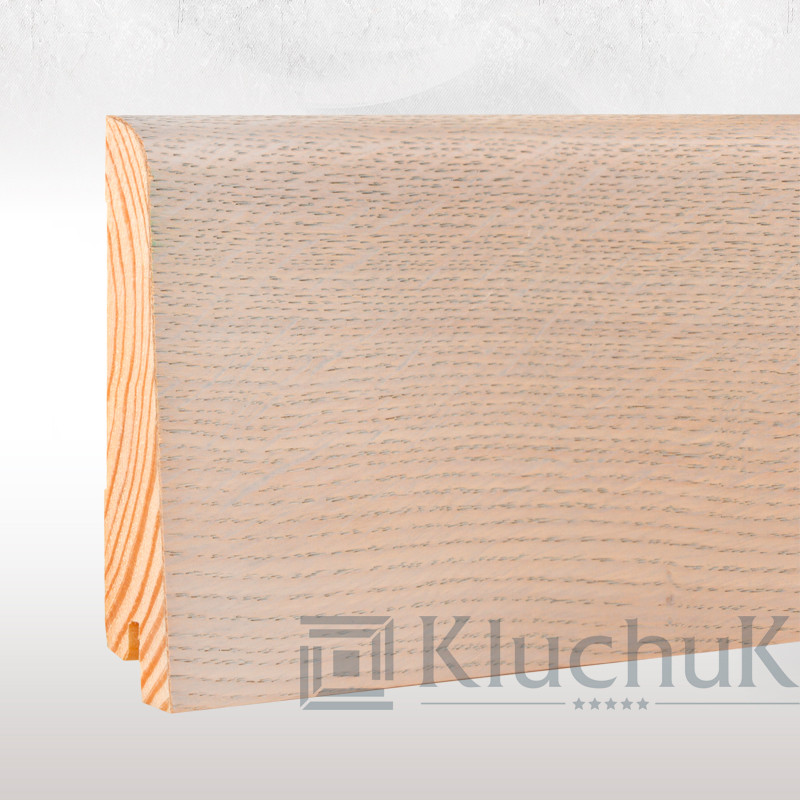 Плінтус NEO PLINTH 100 Дуб Серебристий