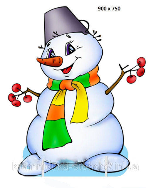 Декорация "Снеговик", фото 1