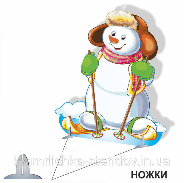Декорація "Сніговик"