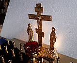 Кришка панихидного столика з свічниками на 50 св., фото 3