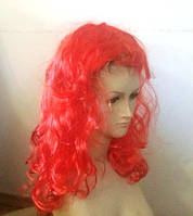 Карнавальна перука червоне хвилясте волосся