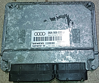 Блок управления двигателем ЭБУ AUDI A3 1.6 06A906033J 5WP40167 5WP4016704