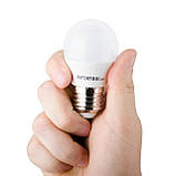 Світлодіодна лампа LED 5Вт, E27, 220В, INTERTOOL LL-0112, фото 4