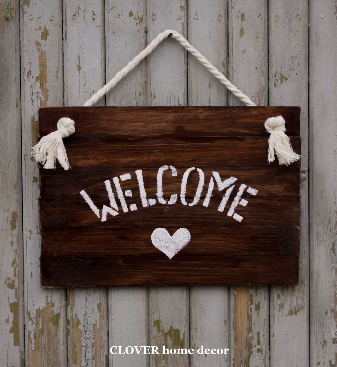 Табличка на двері "WELCOME"