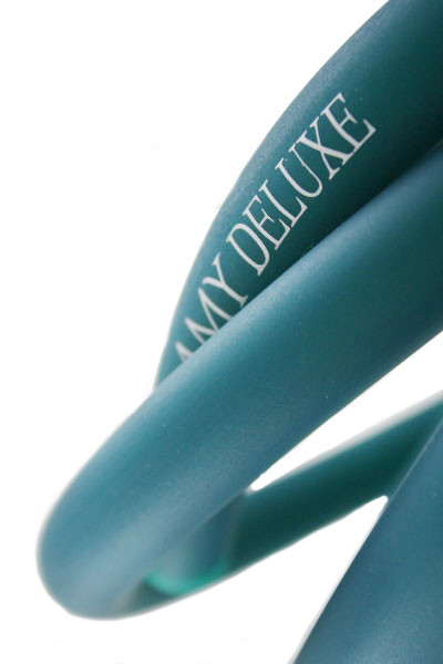 Шланг силіконовий Матовий Amy Deluxe - Dark Green (аквамарин)