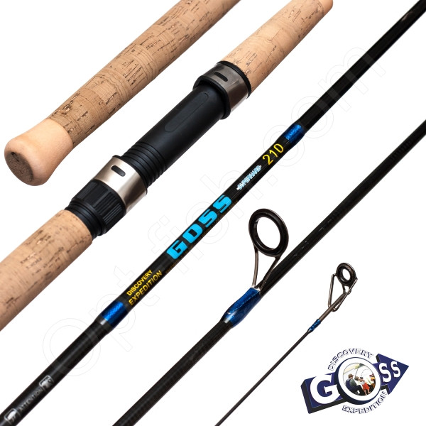 Спінінгове вудлище шт2 GOSS Superhard Carbon 1-7g 2,1 м *, фото 1
