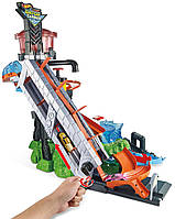 Автомийка Mattel Hot Wheels Бешена Неймовірна автомийка водонапірна вежа FTB67, фото 3