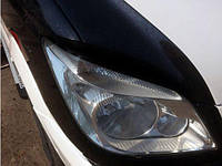 Реснички Mercedes Sprinter 2006-2018 (2 шт. ABS-пластик) Черный Матовые