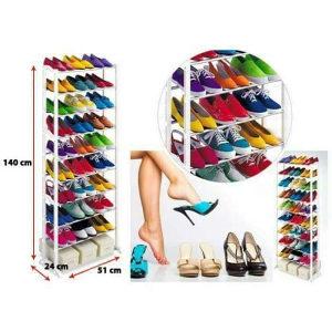 Полка для обуви, подставка для обуви Amazing Shoe Rack на 30 пар, органайзер для обуви - фото 3 - id-p818503257