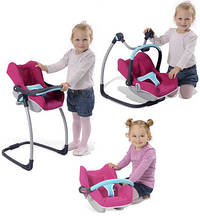 Крісло Переноска 3 в 1 для ляльок Maxi Cosi Smoby 