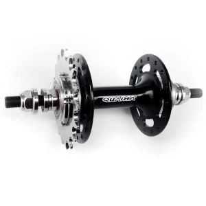 Втулка задня Quando KT-DP6R 36H, nut 175 mm 1ск. для фікс, на гайках алюмінієва чорна