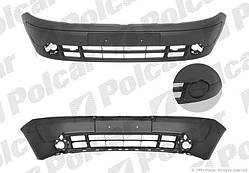 Бампер передній (без сполера внизу) на Рено Кенго 01.03-2008 POLCAR (Польща) 606107-4