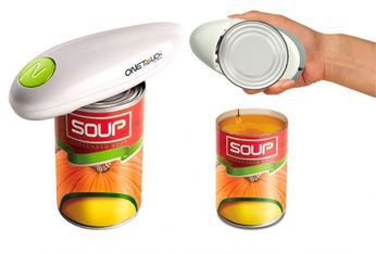 One Touch Can Opener Автоматичний ножа для відкривання консервів, фото 1