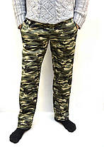 Штани чоловічі камуфляжні зимові — трикотаж Штани спортивні теплі Tovta, фото 3