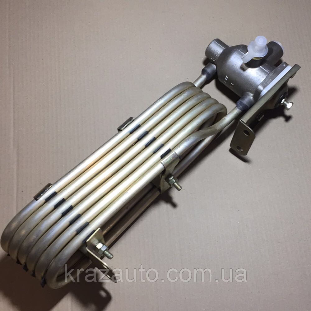 Влагомаслоотделитель КАМАЗ,КрАЗ,МАЗ с регулятором (змеевик глад.) (пр ...