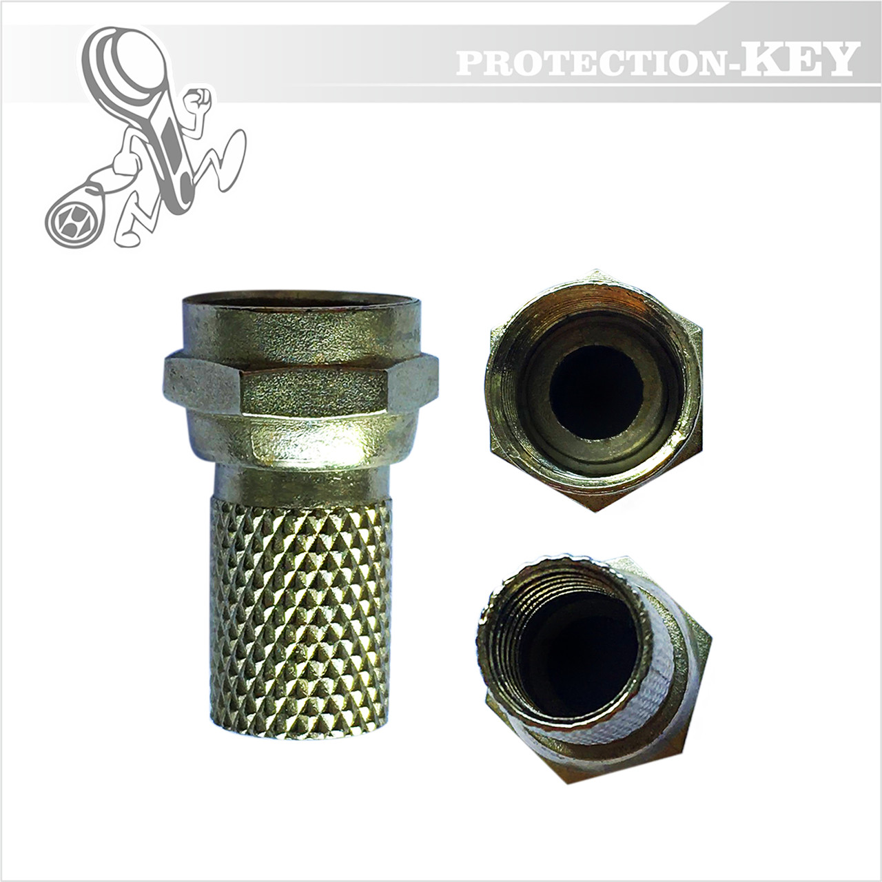 Роз'єм F під RG-59 (18мм), фото 1