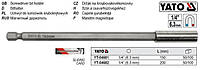 Держатель магнитный насадок HEX 1/4" х200 мм Польша YATO YT-04682