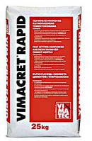 Вімакрет Рапід / Vimacret Rapid - армований фіброю ремонтний розчин швидкого тверднення (уп.25 кг)