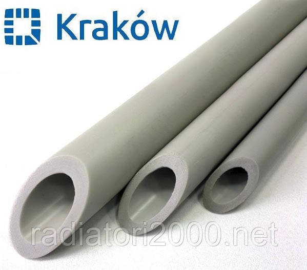 Поліпропіленова труба опалення PPR Krakow PN 20 (діаметр 63) пакова труба
