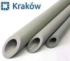 Поліпропіленова труба для холодної води PPR Krakow PN 20 (діаметр 25) Пластикова труба, пакова труба