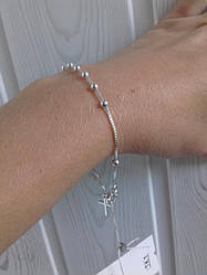 Срібна вервиця на руку 18,5 розмір арт VD 10+2XBD3 019y