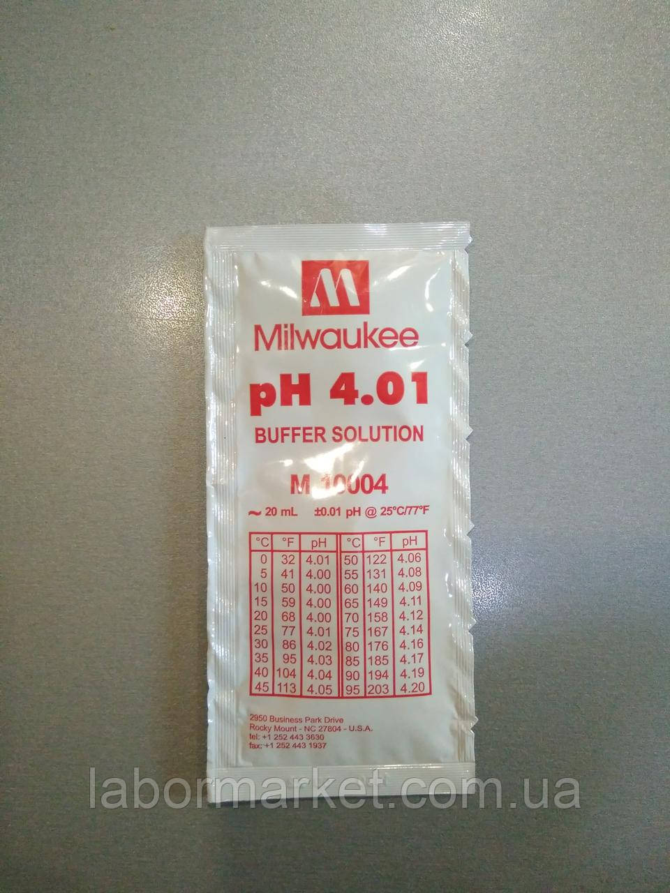 Буферний розчин pH 4,01 (20 мл)