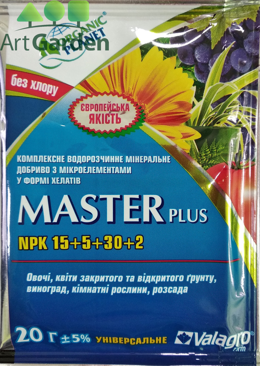 Майстер плюс 15+5+30+2 20гр