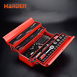Професійний набір інструменту для дому в металевому кейсі, 77 пр. Harden Tools 510777, фото 3