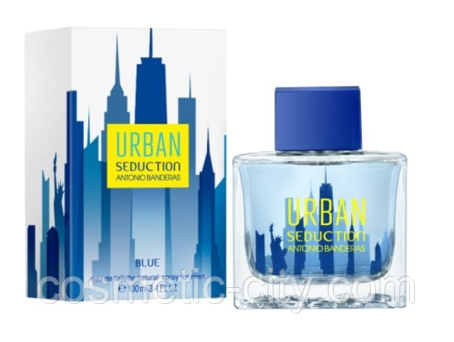 Чоловічі парфуми Antonio Banderas Urban Seduction Blue for Men, 100 мл
