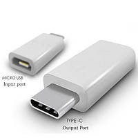 Переходник USB Type C на Micro Usb OTG к телефонам и планшетам