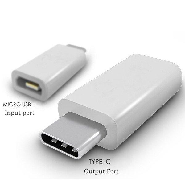 Переходник USB Type C на Micro Usb OTG к телефонам и планшетам - фото 1 - id-p818856808