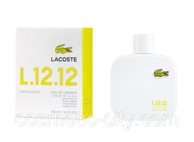Lacoste Eau De L.12.12 Blanc Limited Edition