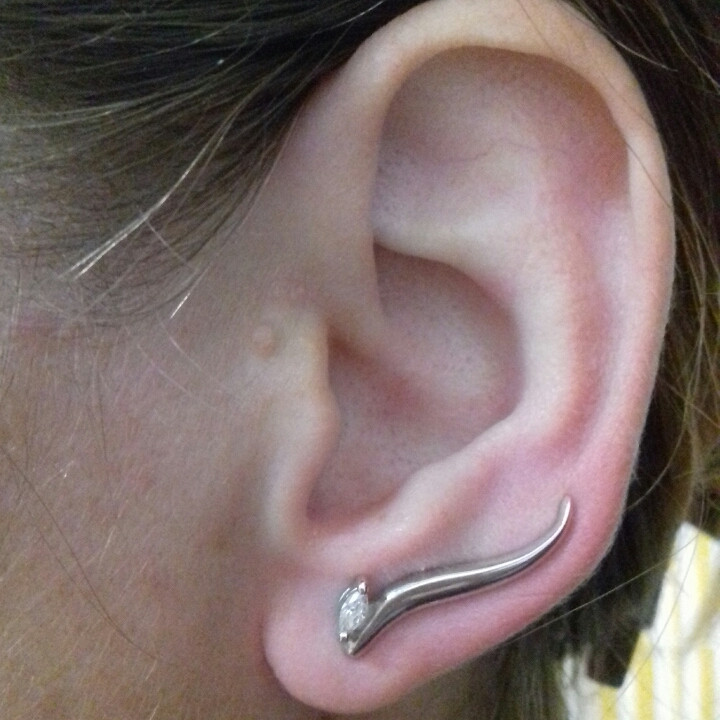 Срібні сережки кафи Тоскана, фото 1