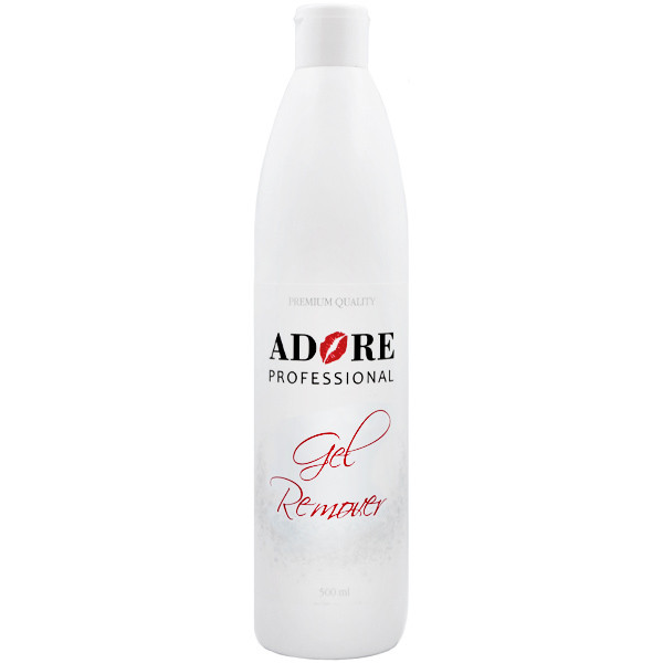 Засіб для зняття гель-лаку, Adore, 500 мл