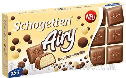 Шоколад молочний Schogetten Airy Vanilla 95г (Німеччина)
