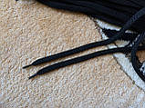 Шнурки плоскі чорні, фото 8