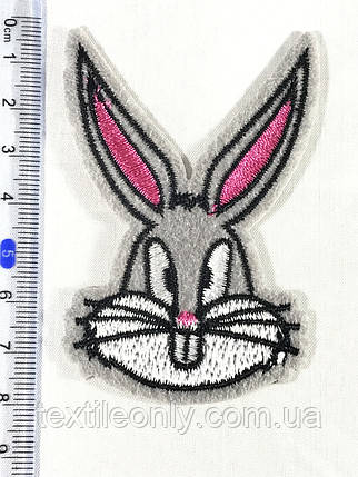 Нашивка Багз Банні 53х80 мм, фото 2