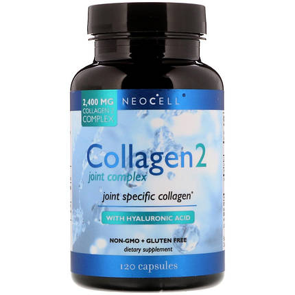 Neocell Collagen 2 Joint Complex 2,400 mg 120 Caps, фото 2