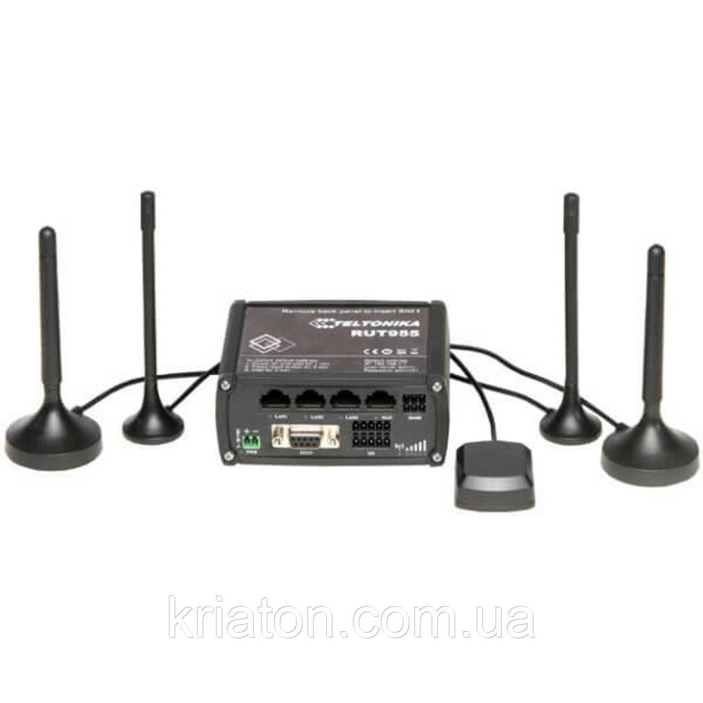 Маршрутизатор Teltonika RUT955 2G/3G/4G Router Dual-SIM Wi-Fi (RUT955)