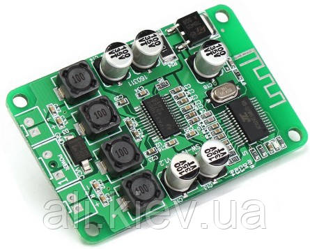 Усилитель 2*15Вт с Bluetooth ТРА3110 DC 8 -24V D-класс Підсилювач аудио плата