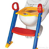 Дитяче сидіння для унітазу зі сходинками - Children`s Toilet trainer, фото 3