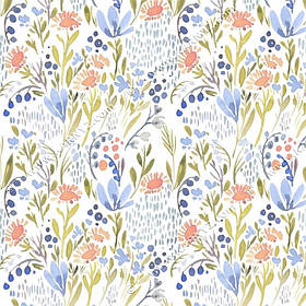 Рулонні штори Акварель блакитний